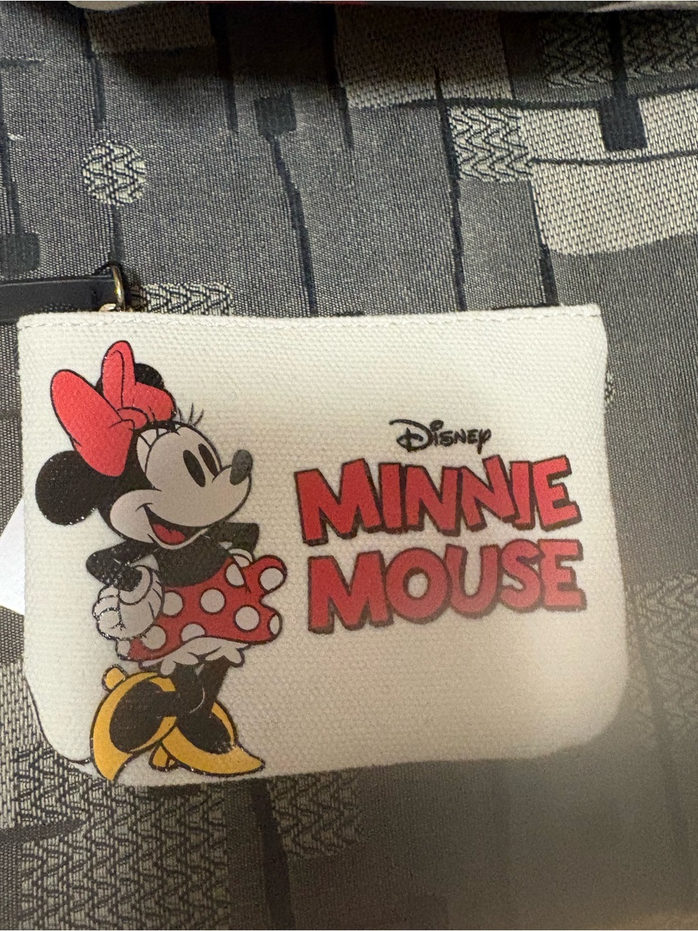 Primark White and Red Minnie Mouse Mini Backpack with Coin Pouch - Picture 2 of 6